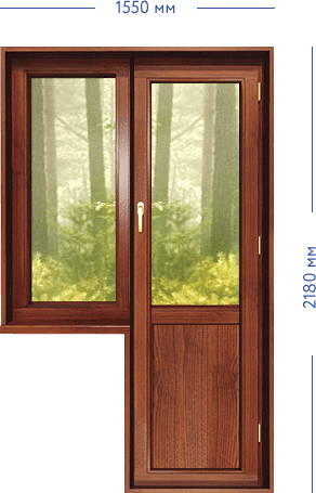 купить деревянные окна в Орше