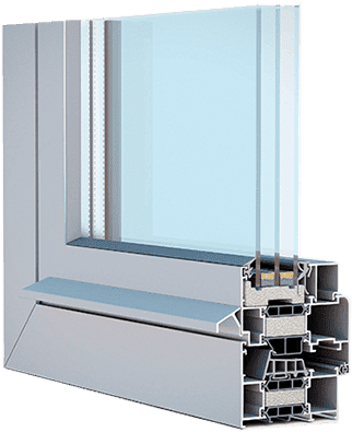 алюминиевые балконные рамы